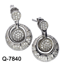 Новые стили Серьги 925 серебряных украшений (Q-7840. JPG)